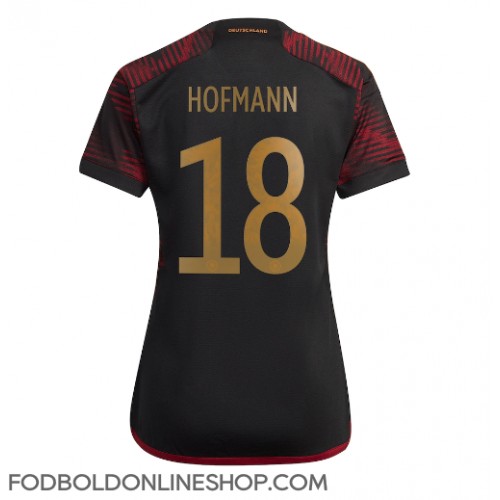 Tyskland Jonas Hofmann #18 Udebanetrøje Dame VM 2022 Kortærmet